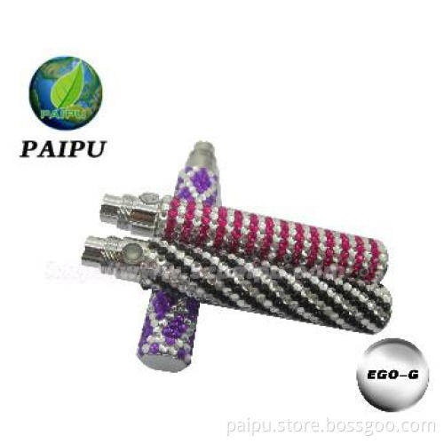 Top world premiere EGO Hot selling ego-G diamond electronic cigarette